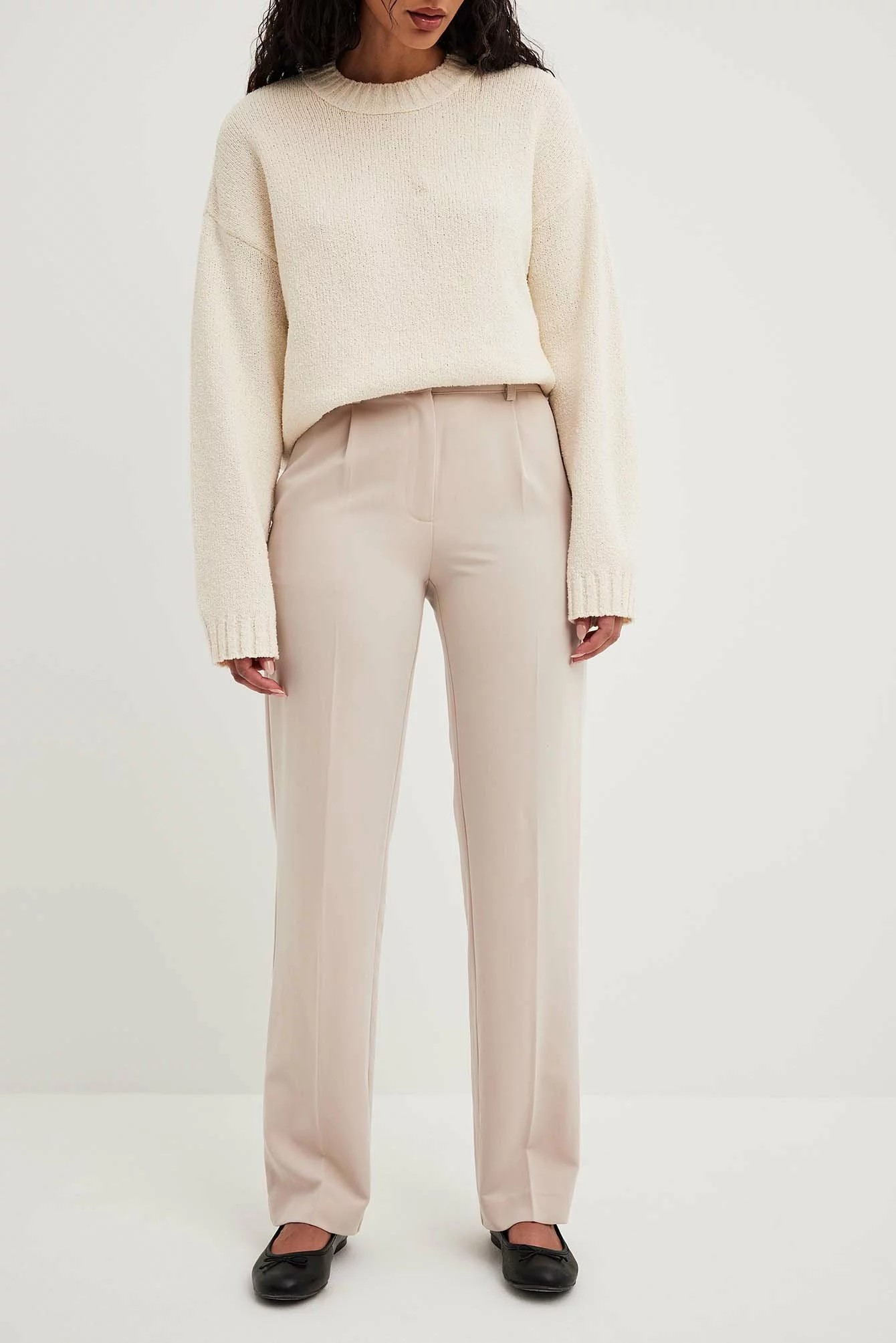 NA-KD Mid Rise Suit Pants - Image 3