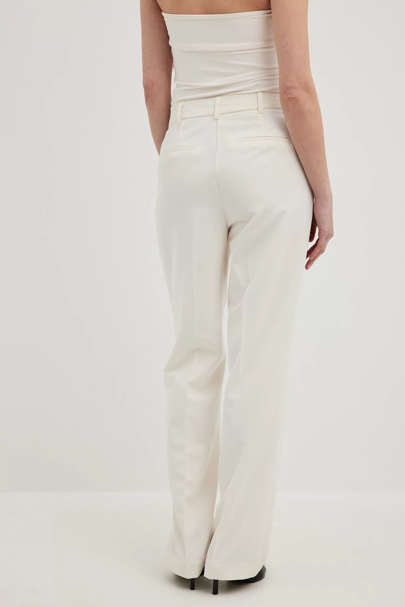 NA-KD Classic Mid Waist Straight Leg Suit Pants - Image 7