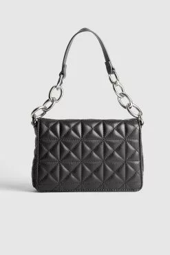 NA-KD Accessories Mini Quilted Chunky Chain Bag