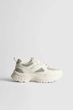 NA-KD Shoes Mixed Upper Detailed Trainers