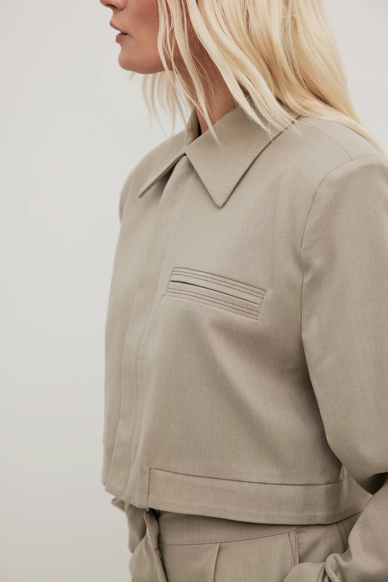 Picked By Hanna Schönberg Seam Detail Short Jacket - Image 5