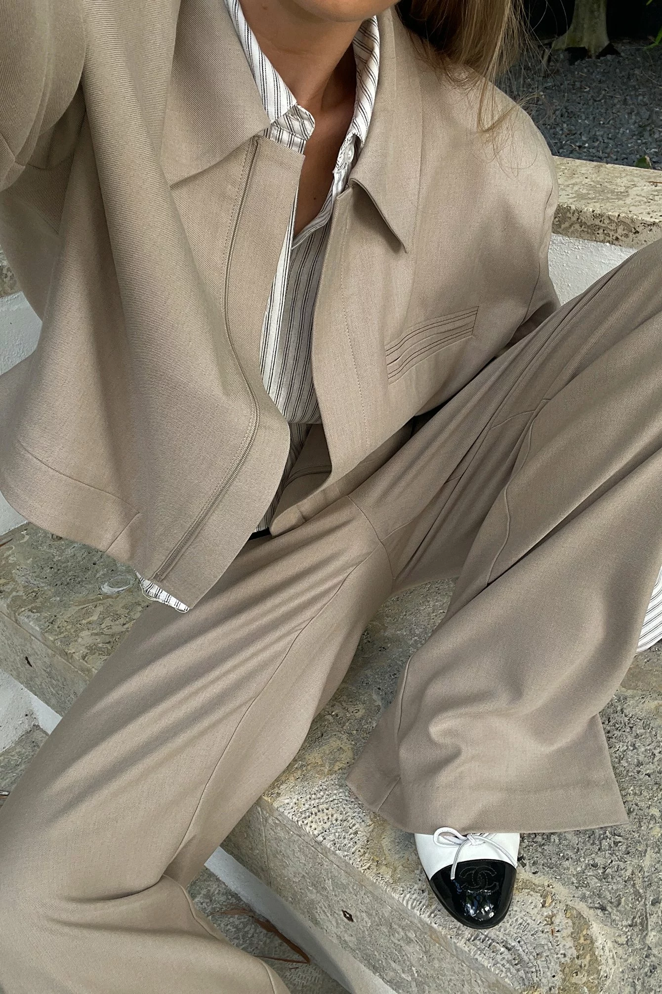 Picked By Hanna Schönberg Seam Detail Short Jacket