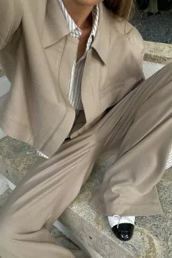 Picked By Hanna Schönberg Seam Detail Short Jacket