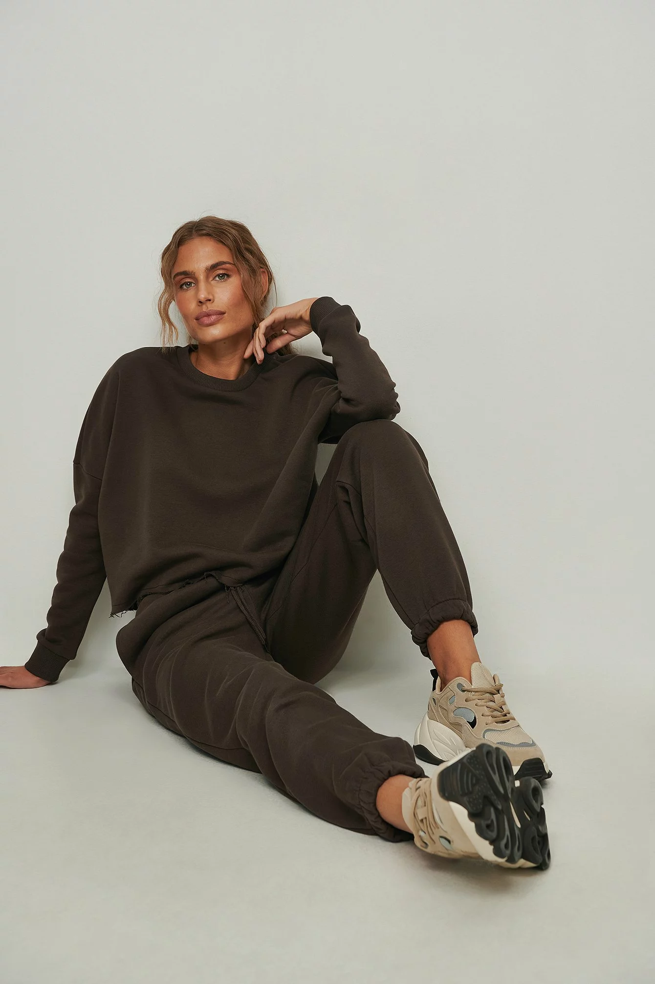 NA-KD Basic Brushed Drawstring Sweatpants - Image 24