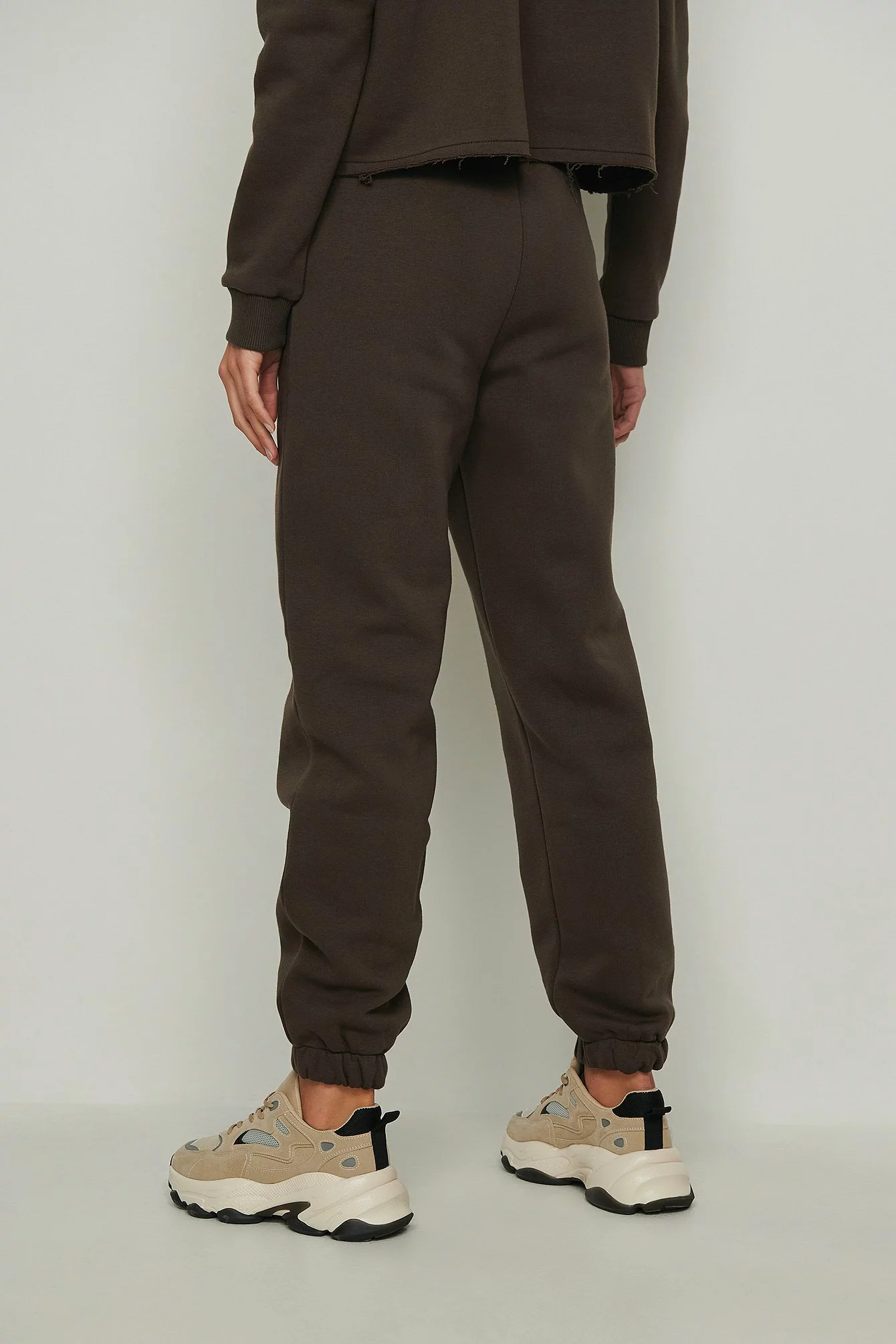 NA-KD Basic Brushed Drawstring Sweatpants - Image 27