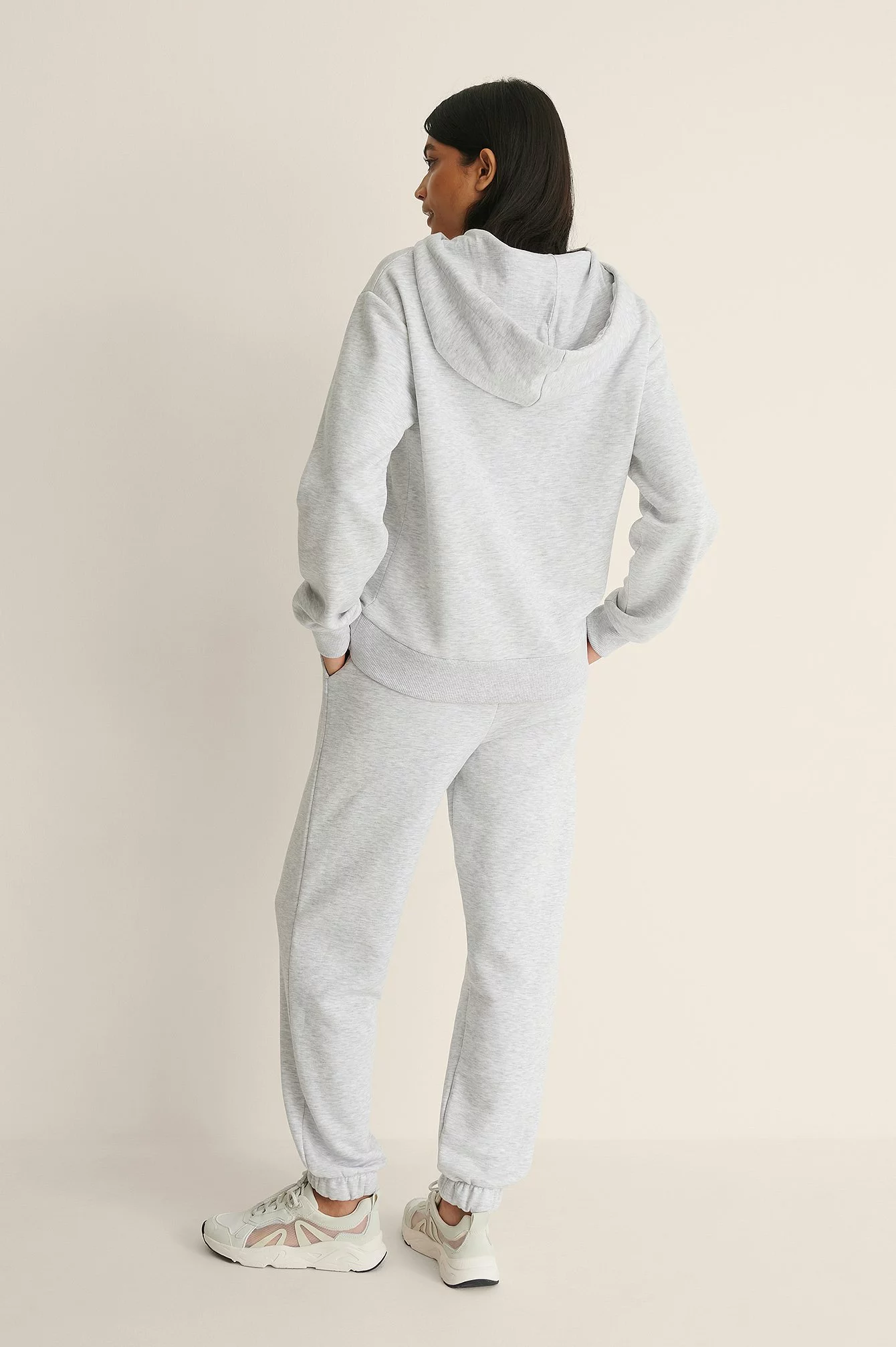 NA-KD Basic Brushed Drawstring Sweatpants - Image 8