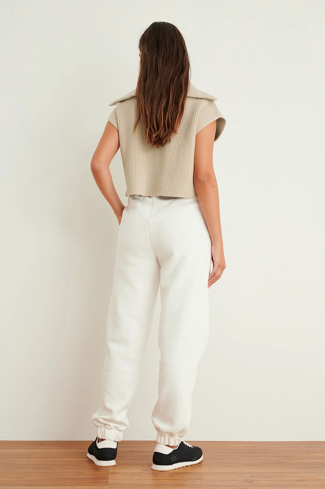 NA-KD Basic Brushed Drawstring Sweatpants - Image 14