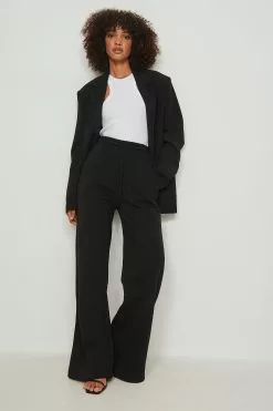 NA-KD Basic Brushed Straight Leg Sweatpants