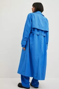 Maddy Nigmatullin X NA-KD Oversized Double Button Trenchcoat