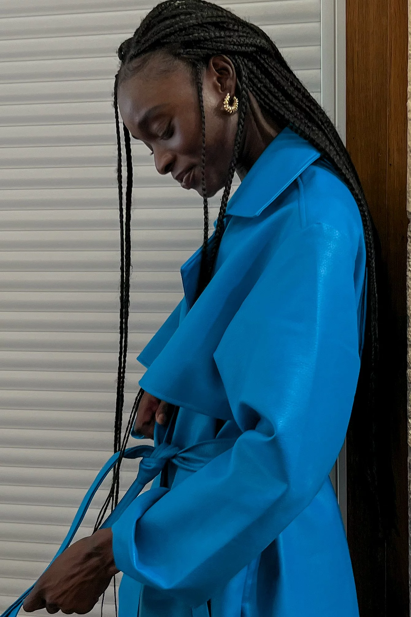 NA-KD Trend Oversized PU Trenccoat - Image 9