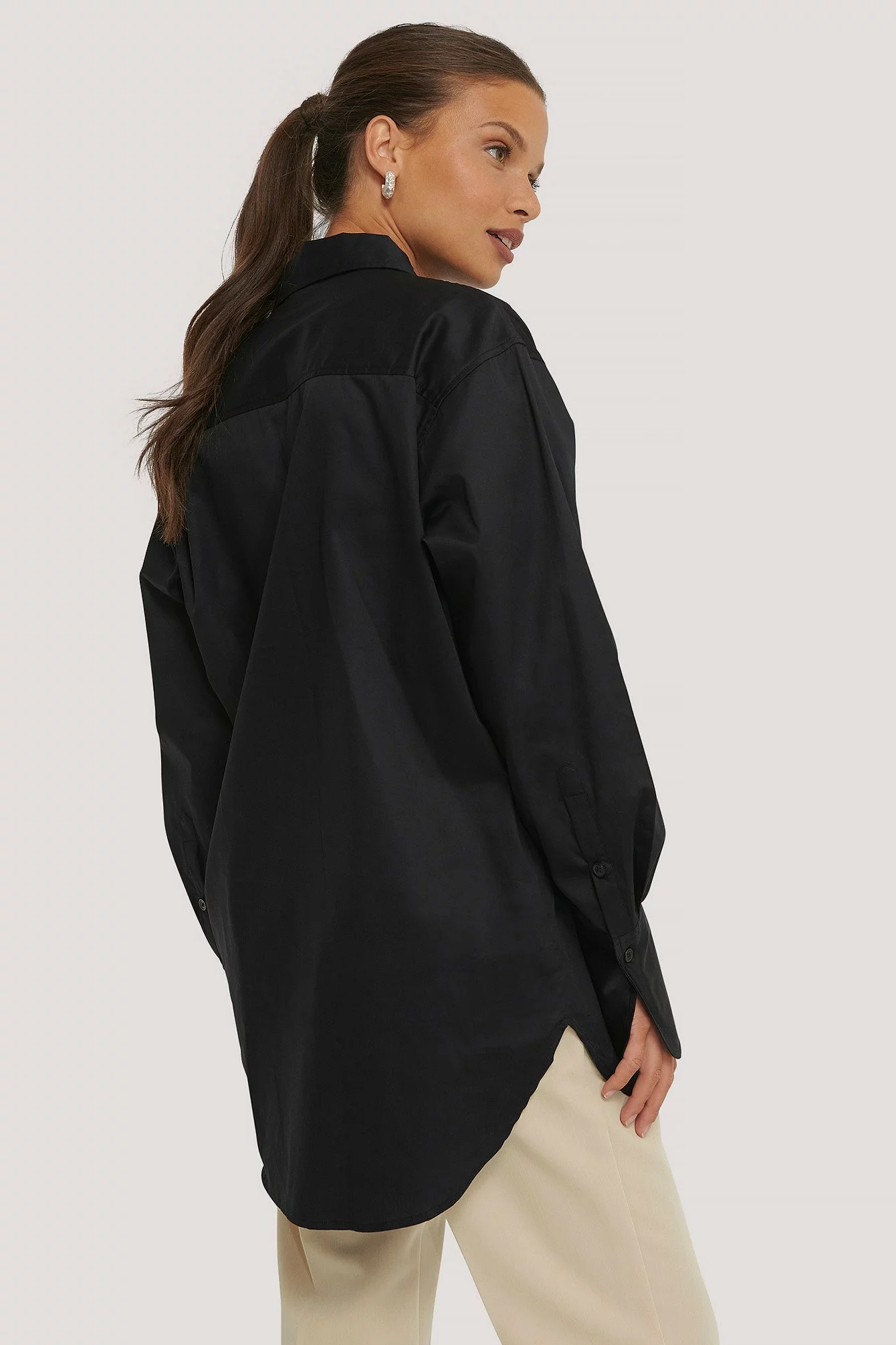 NA-KD Classic Cotton Shirt - Image 15