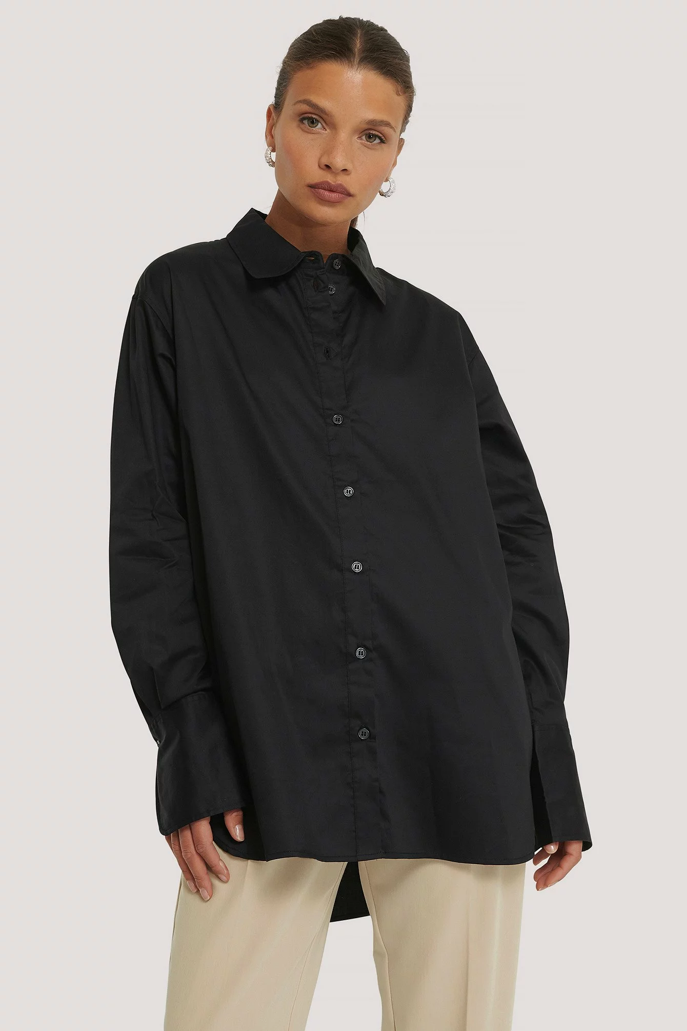 NA-KD Classic Cotton Shirt - Image 16
