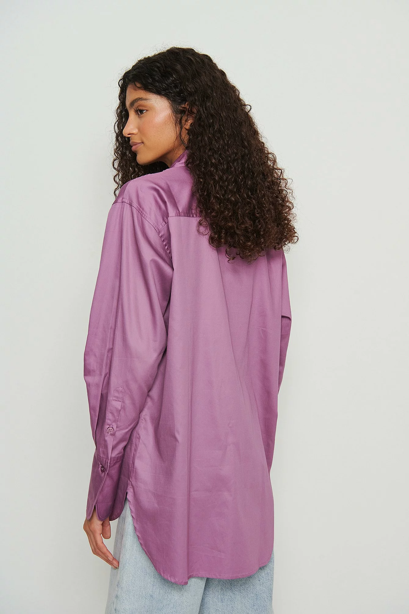 NA-KD Classic Cotton Shirt - Image 2