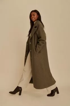 Viktoria & Charline X NA-KD Oversized Teddy Coat