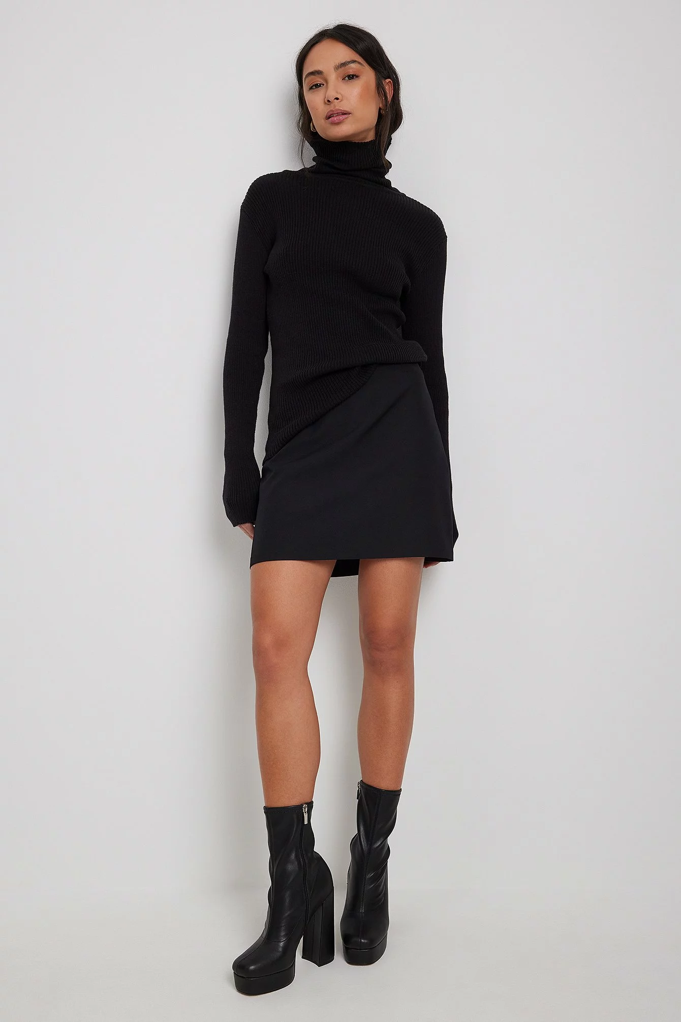 NA-KD Shoes Platform High Heel Boots - Image 3