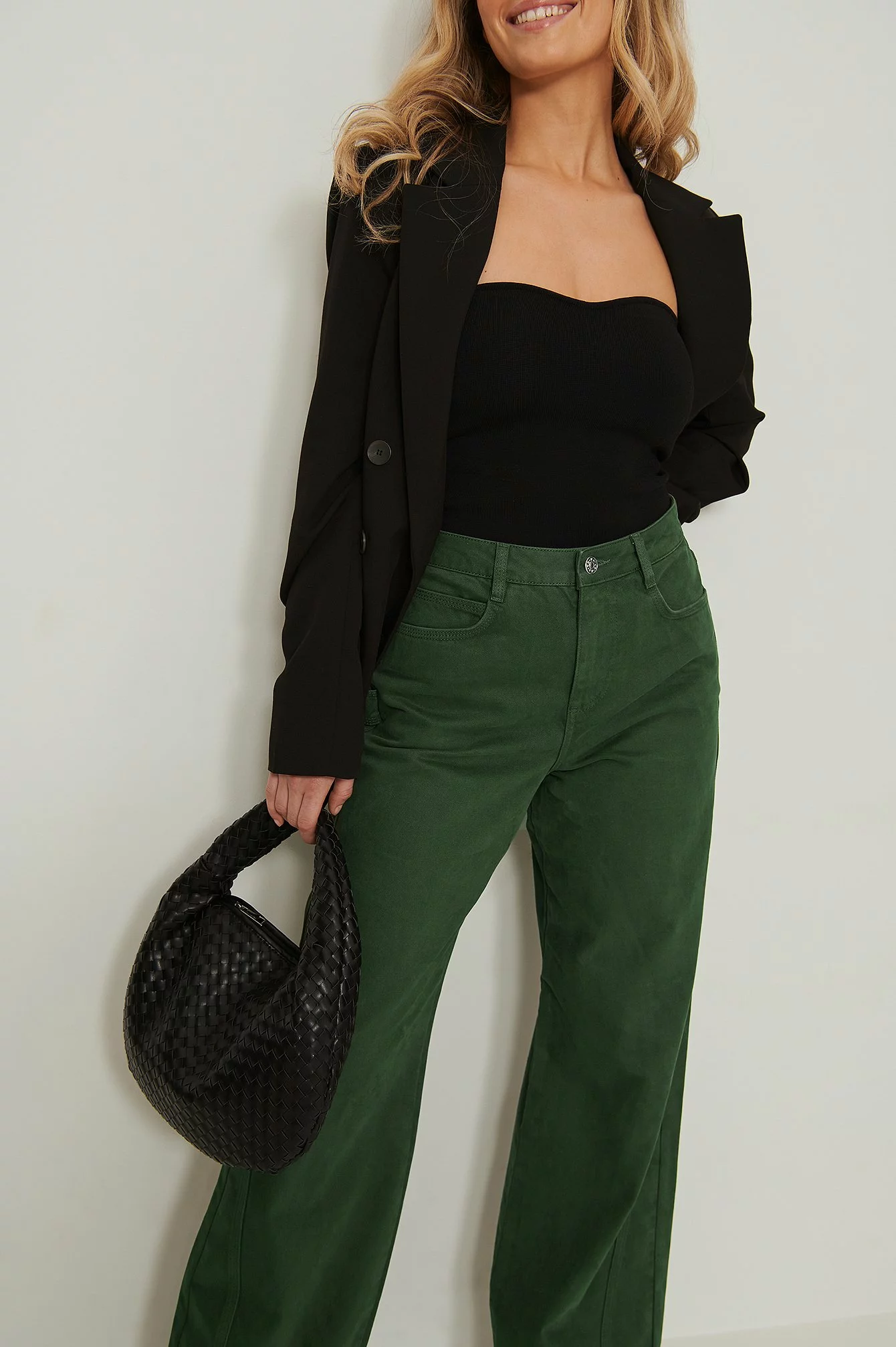 NA-KD Trend Pocket Detail Baggy Denim - Image 2