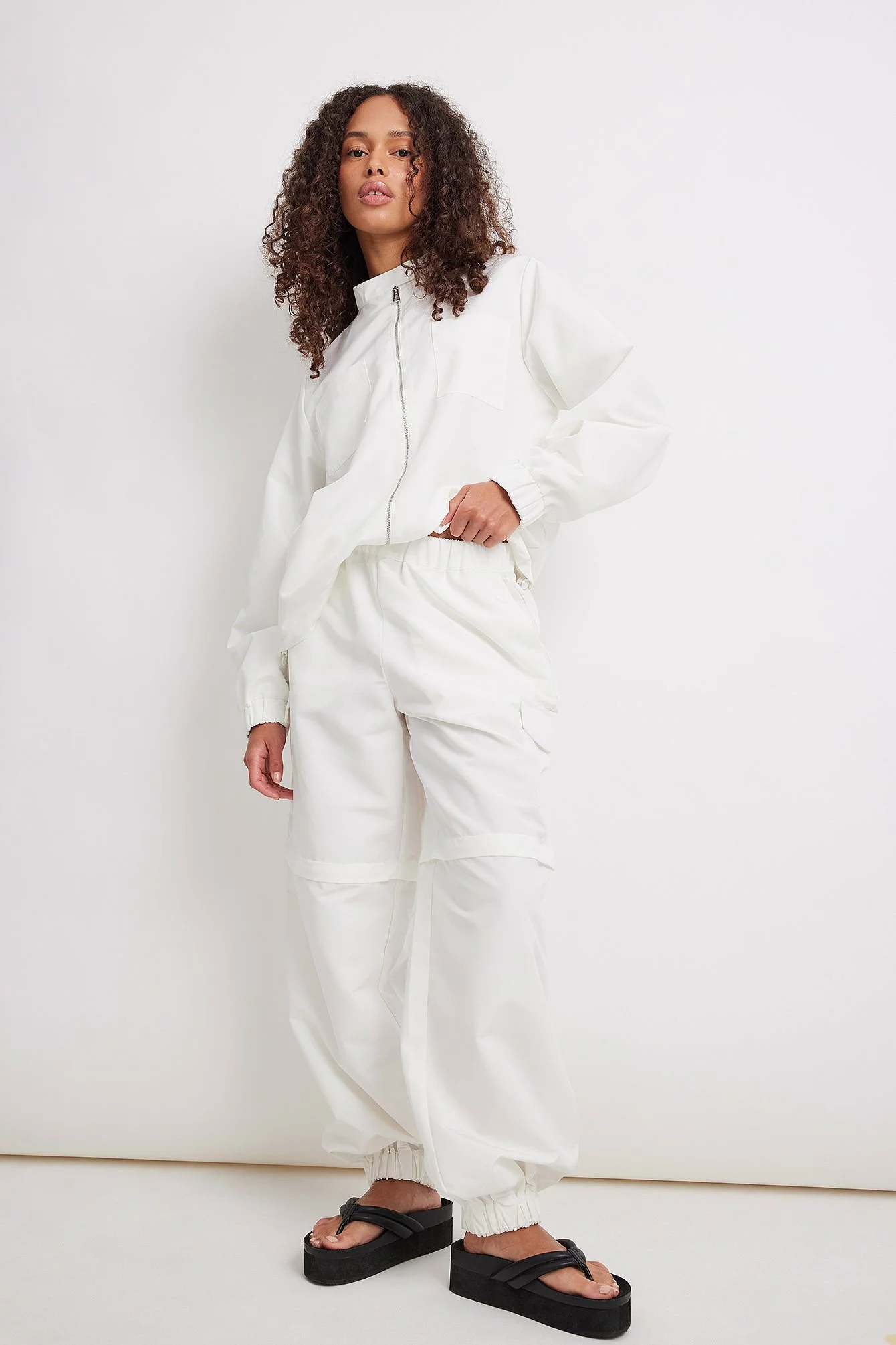 Freja Wewer X NA-KD Pocket Detail Shirt Jacket - Image 2