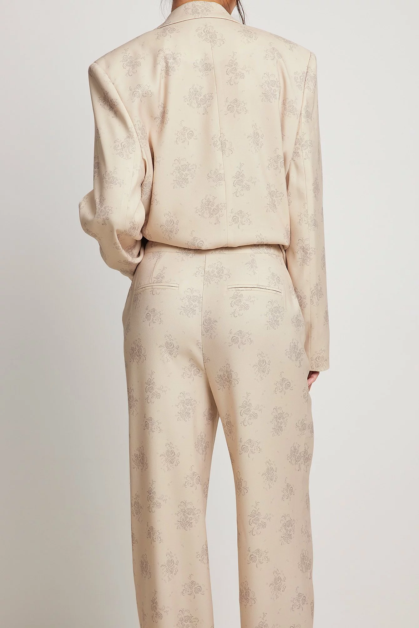 NA-KD Trend Printed Suit Pants - Image 2