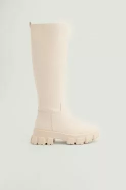 NA-KD Shoes Profile Sole Shaft Boots