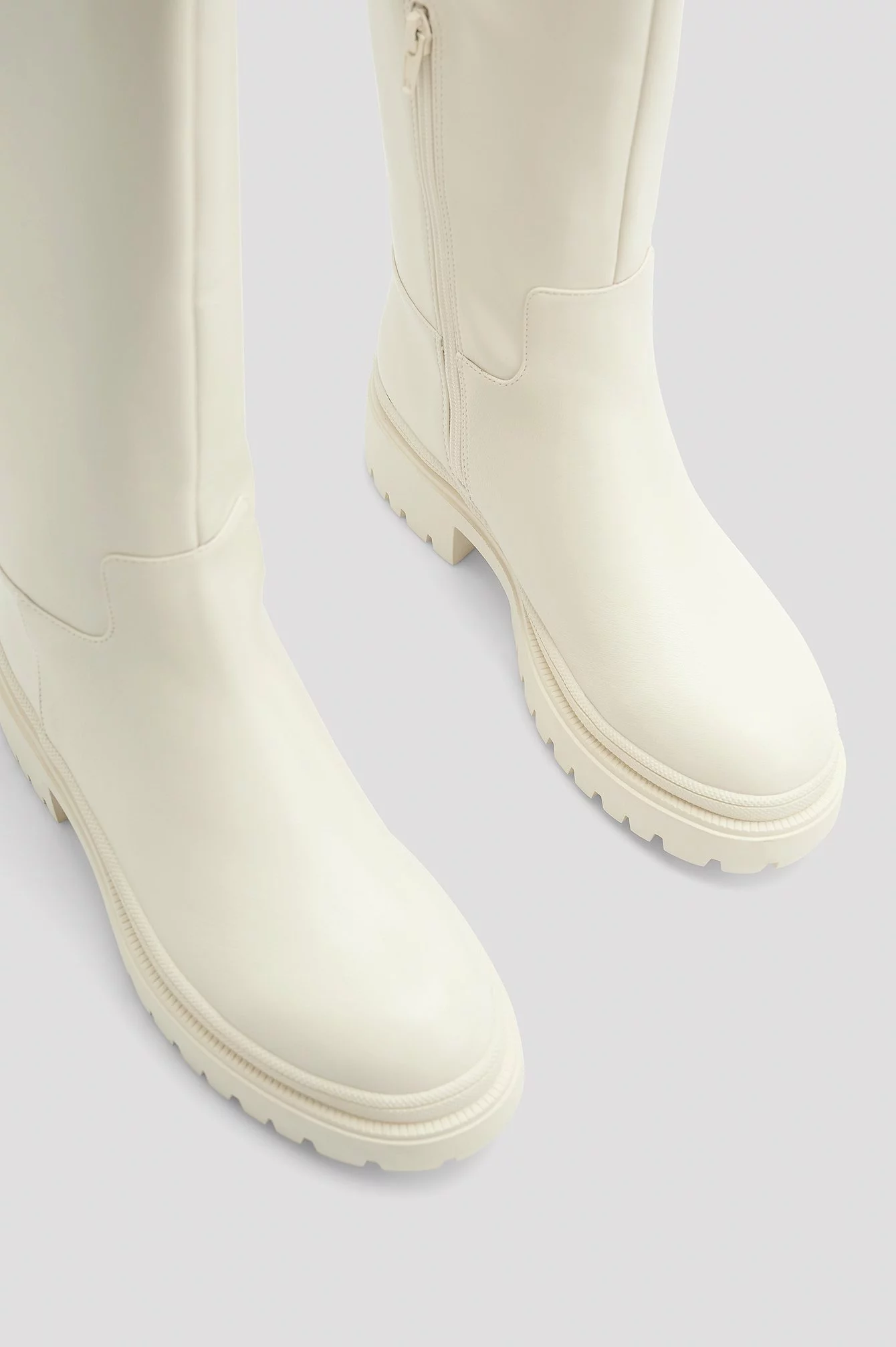 NA-KD Shoes Profile Sole Shaft Boots - Image 9