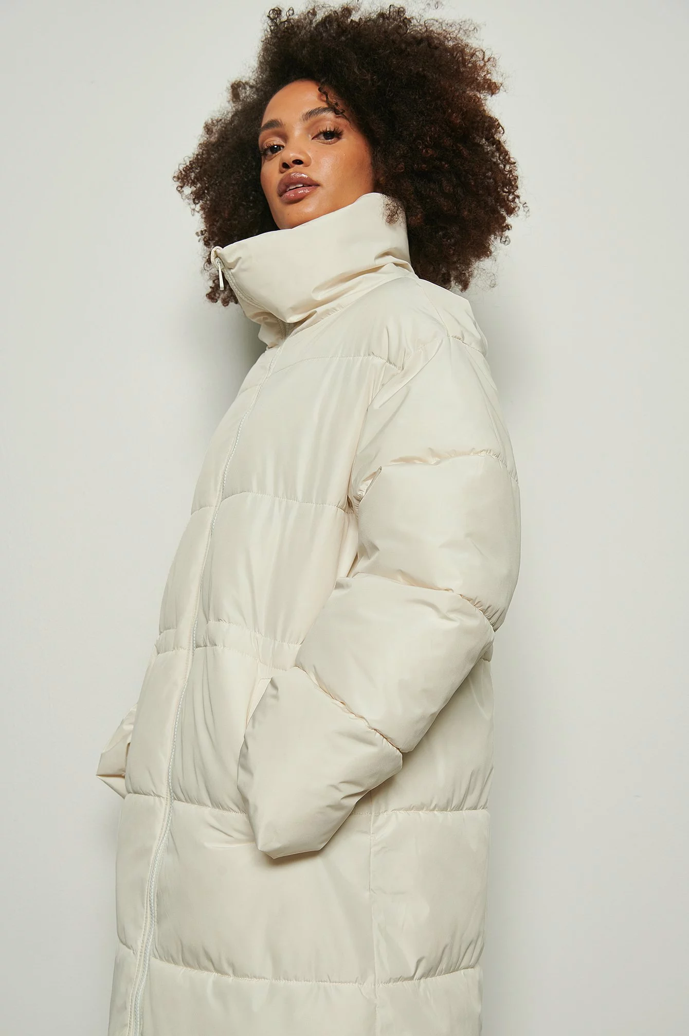 NA-KD Trend Oversized Long Puffer Jacket - Image 8