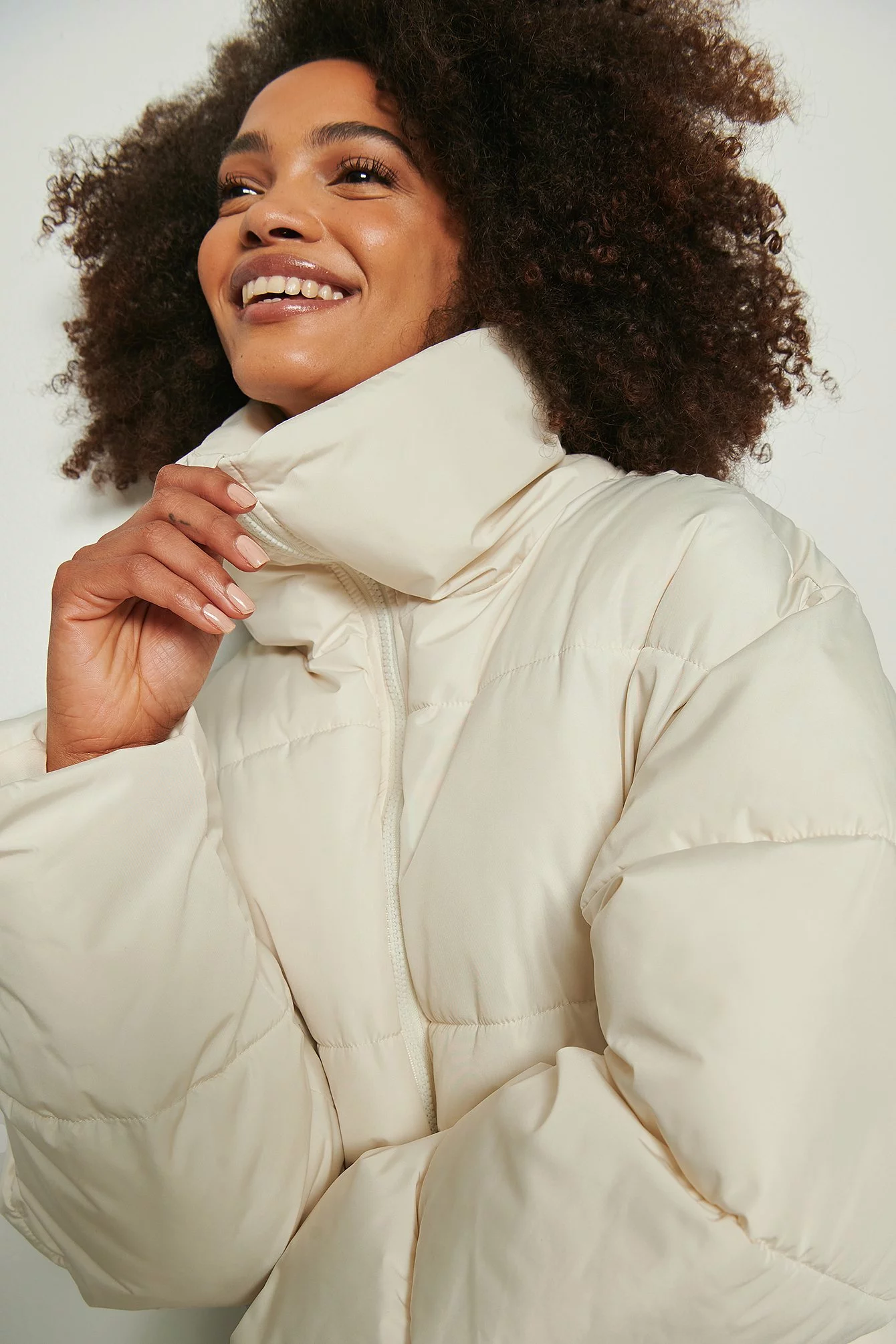 NA-KD Trend Oversized Long Puffer Jacket - Image 5