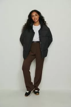 NA-KD Recycled Padded Midi Jacket