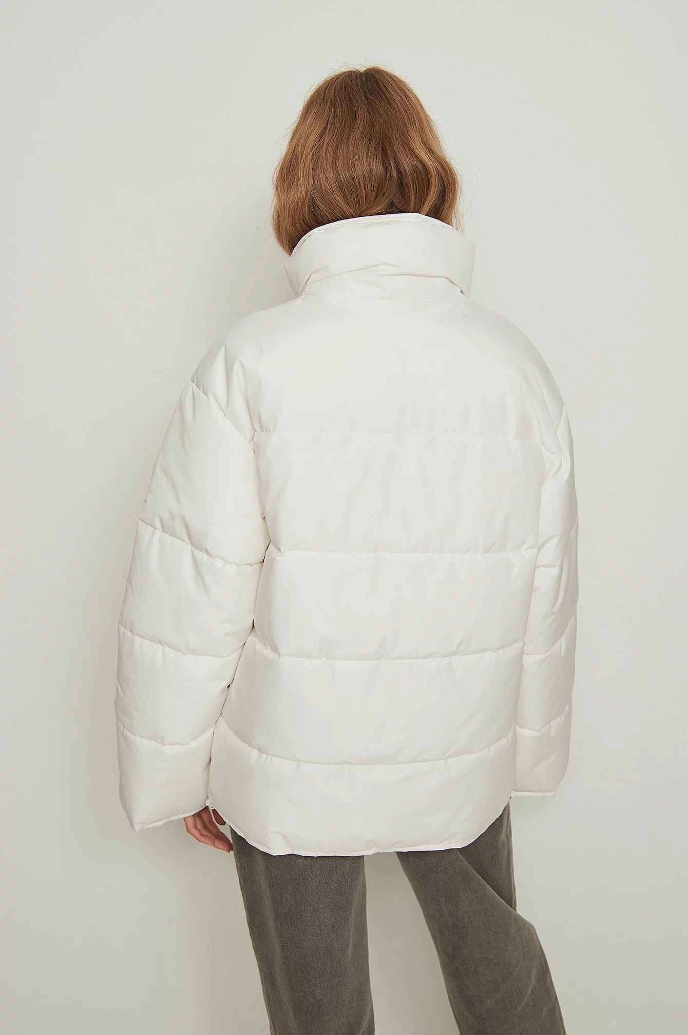 NA-KD Recycled Padded Midi Jacket - Image 6