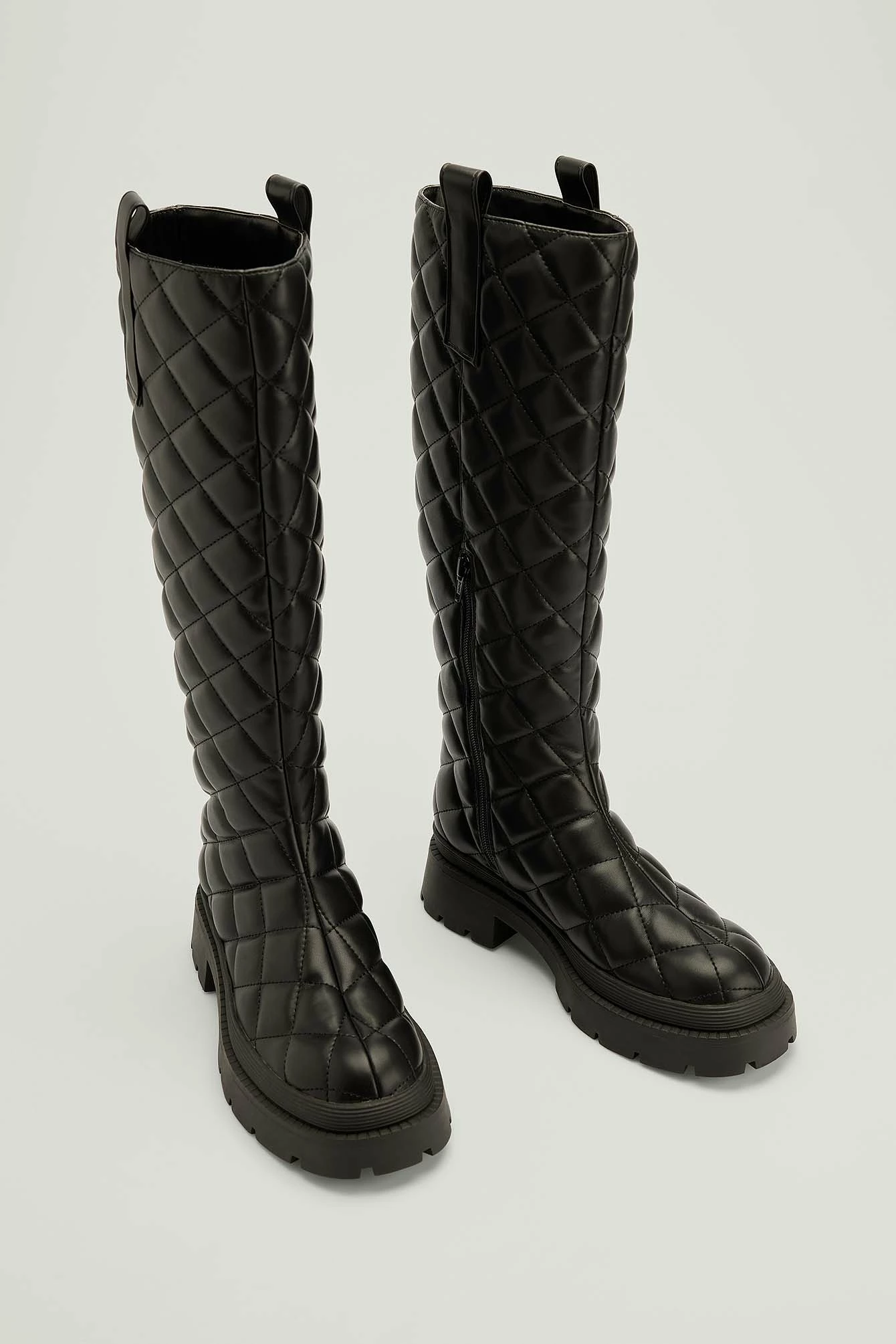 NA-KD Shoes Puffy Quilted Boots - Image 2