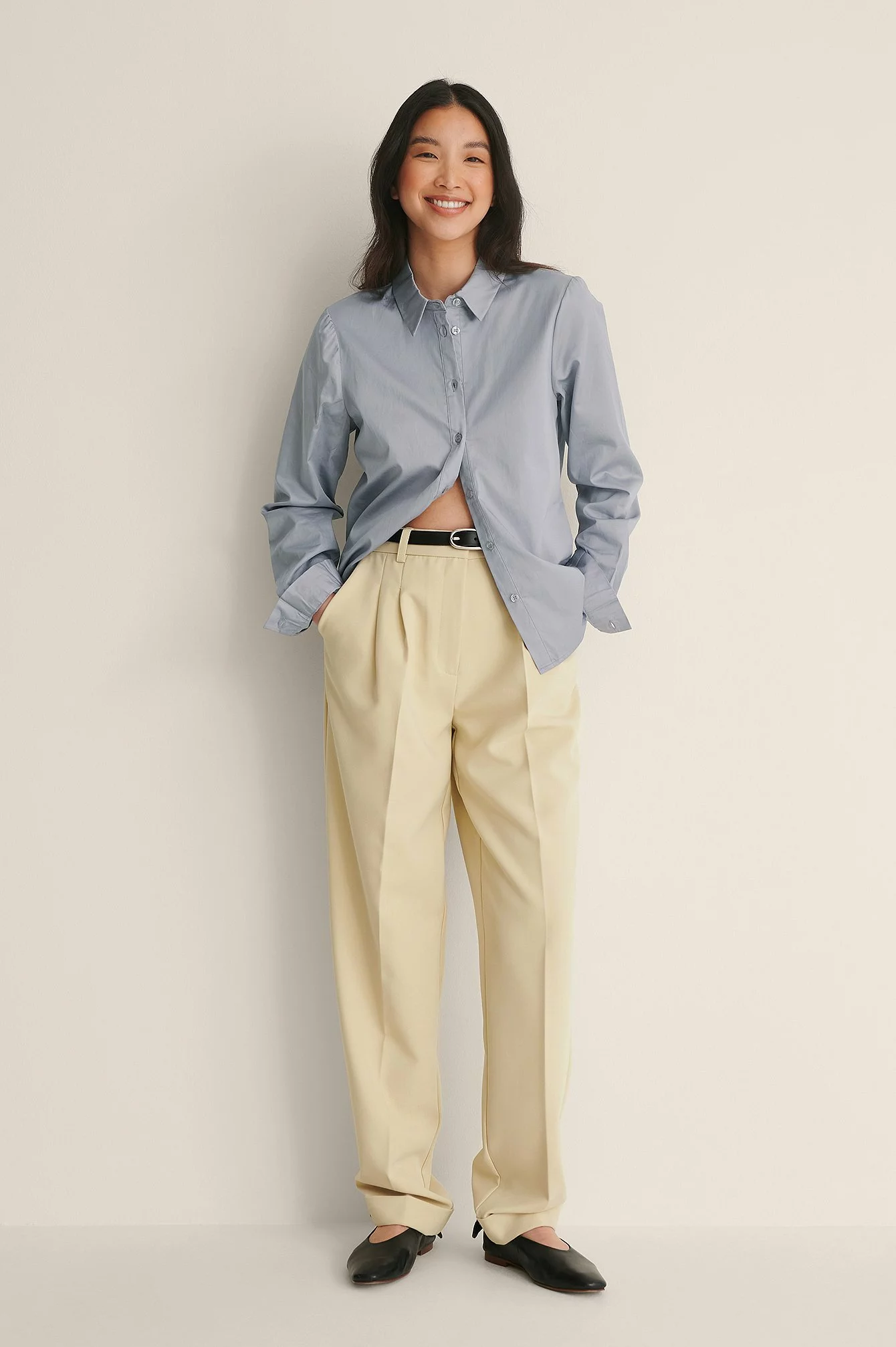 NA-KD Classic Regular Shirt - Image 3