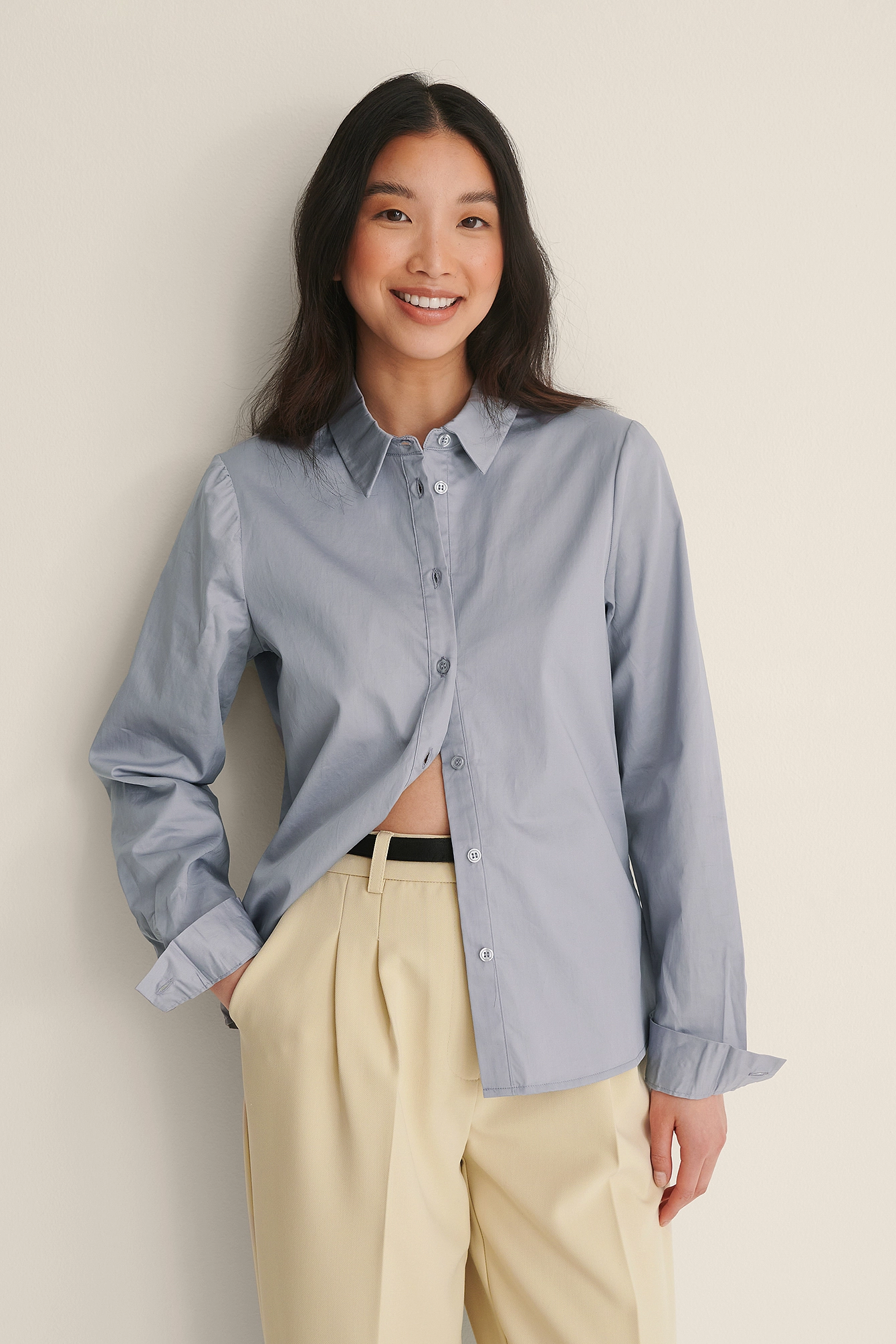 NA-KD Classic Regular Shirt - Image 4