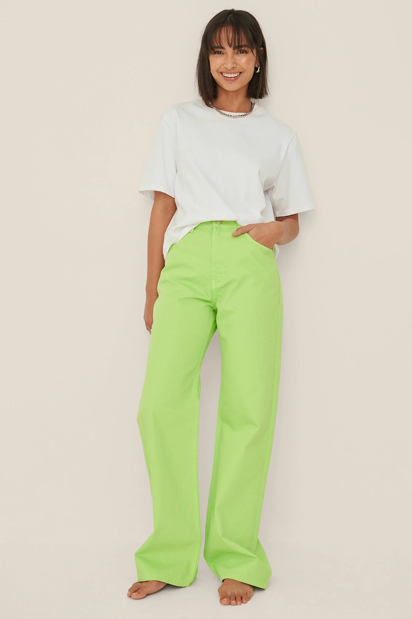 NA-KD Trend Relaxed Full Length Jeans - Image 24