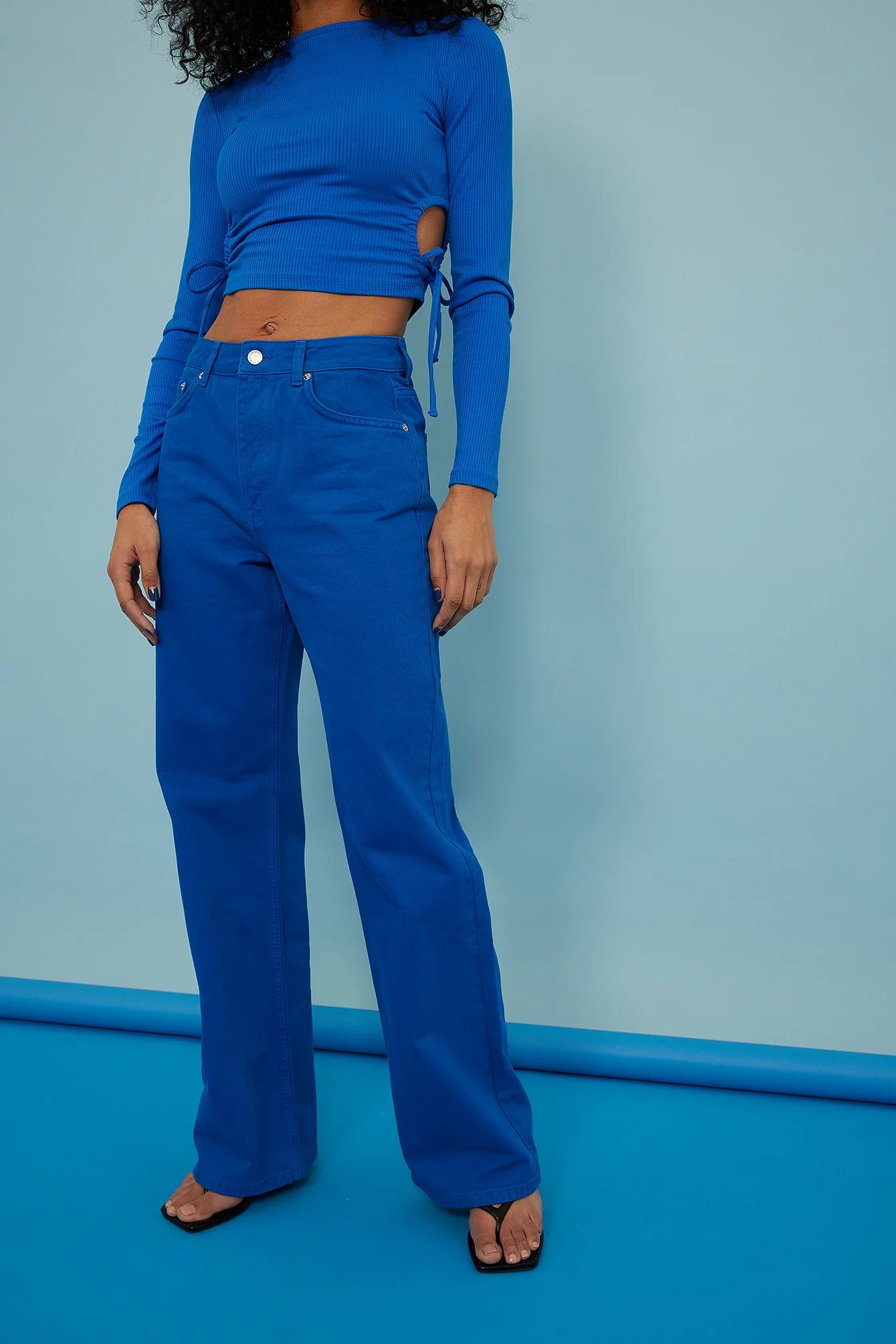 NA-KD Trend Relaxed Full Length Jeans - Image 23