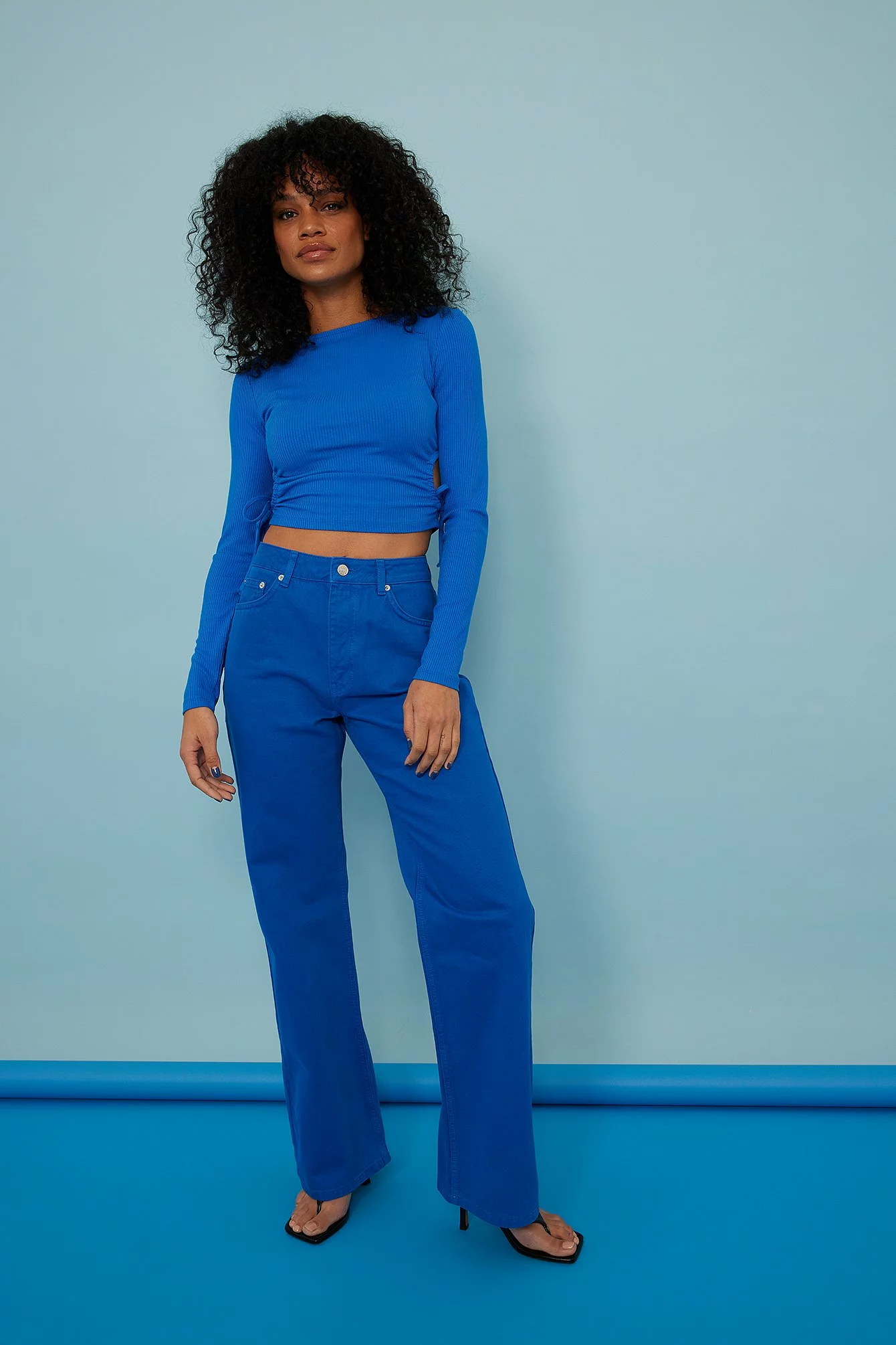 NA-KD Trend Relaxed Full Length Jeans - Image 21