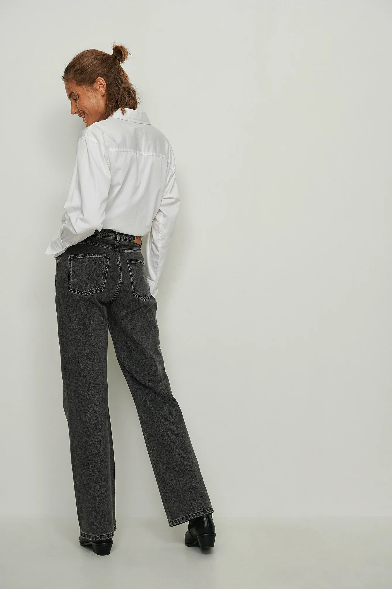NA-KD Trend Relaxed Full Length Jeans - Image 19