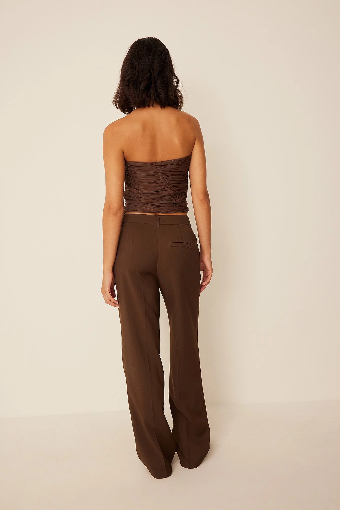 Klara Montes X NA-KD Relaxed Suit Trousers - Image 3