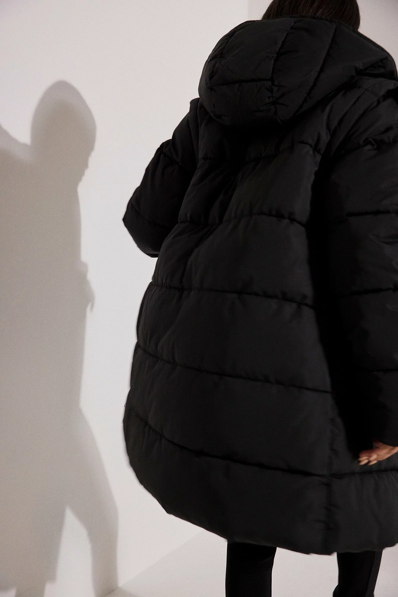 Anika Teller X NA-KD Removable Sleeves Long Padded Jacket - Image 2