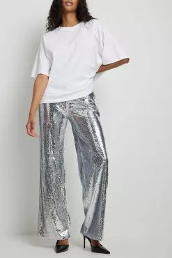 Handpicked X NA-KD Sequin Trousers