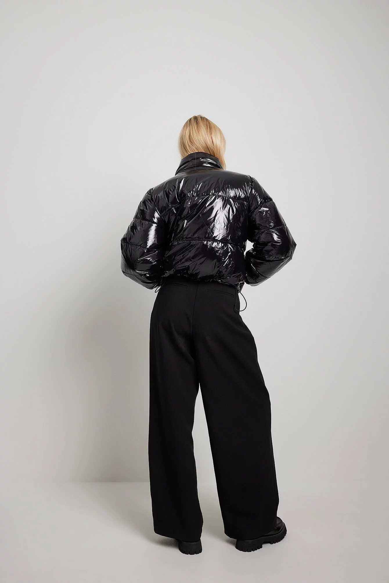 NA-KD Shiny Padded Jacket - Image 7