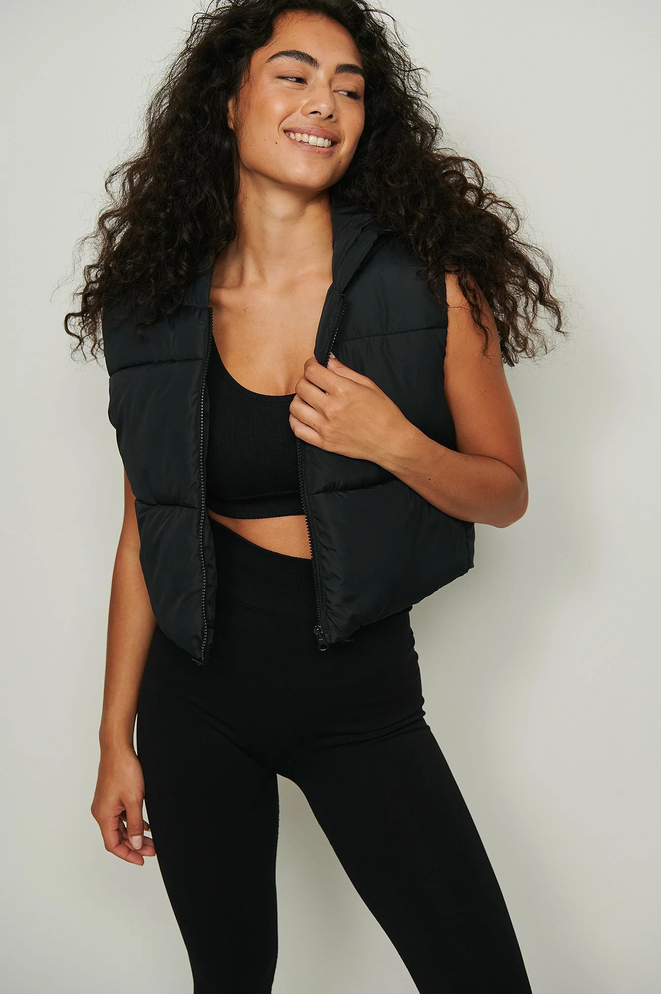 NA-KD Short Padded Vest - Image 4