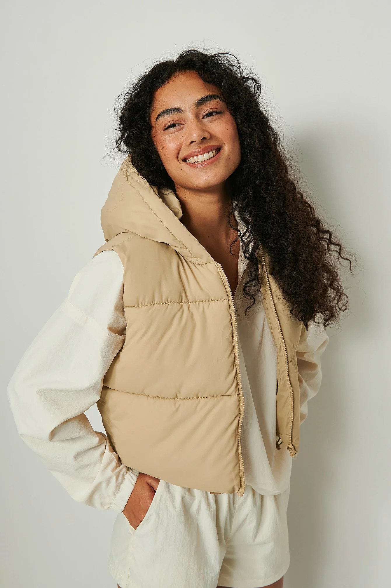 NA-KD Short Padded Vest - Image 8