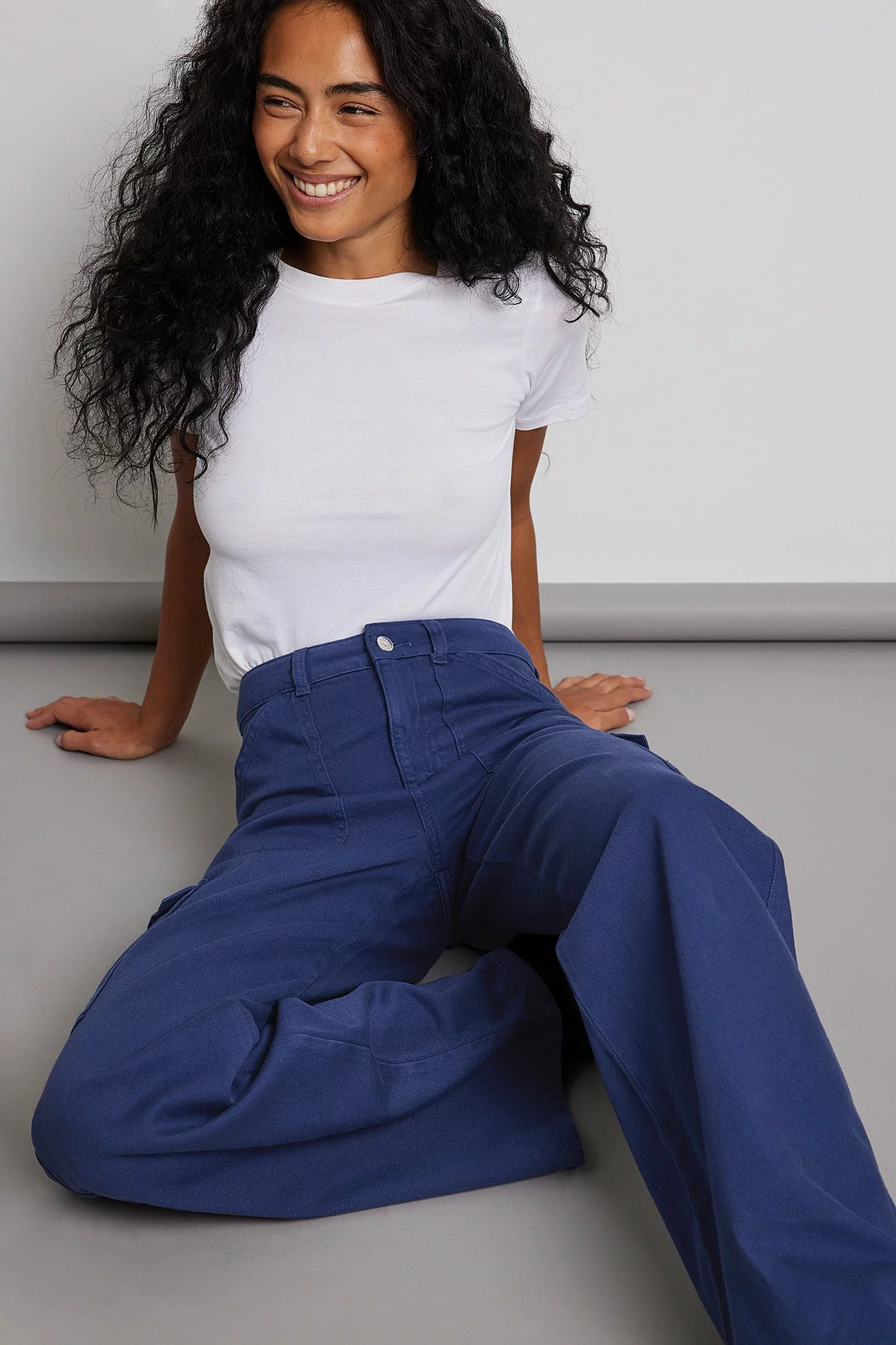 NA-KD Trend Side Pocket Straight Denim - Image 21