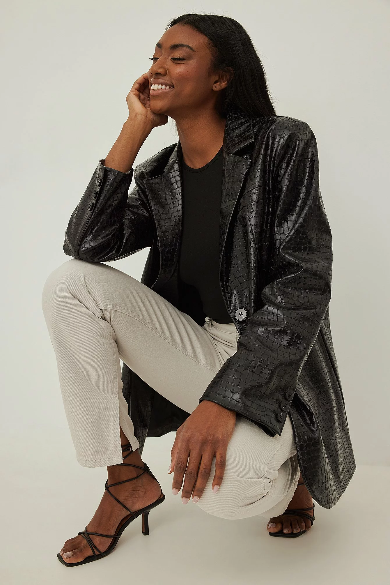 NA-KD Trend Side Slit Denim - Image 15