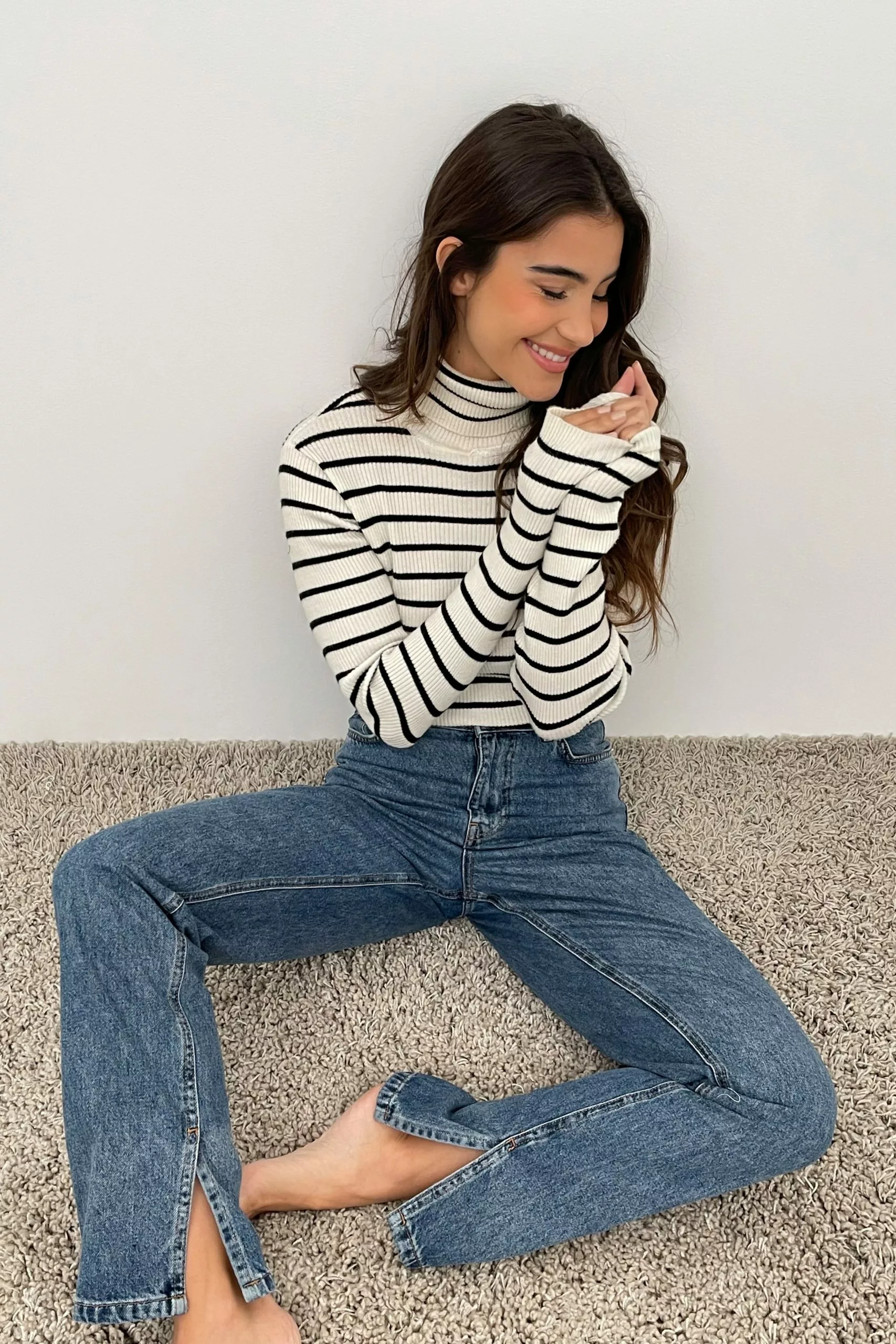 NA-KD Trend Side Slit Denim - Image 6