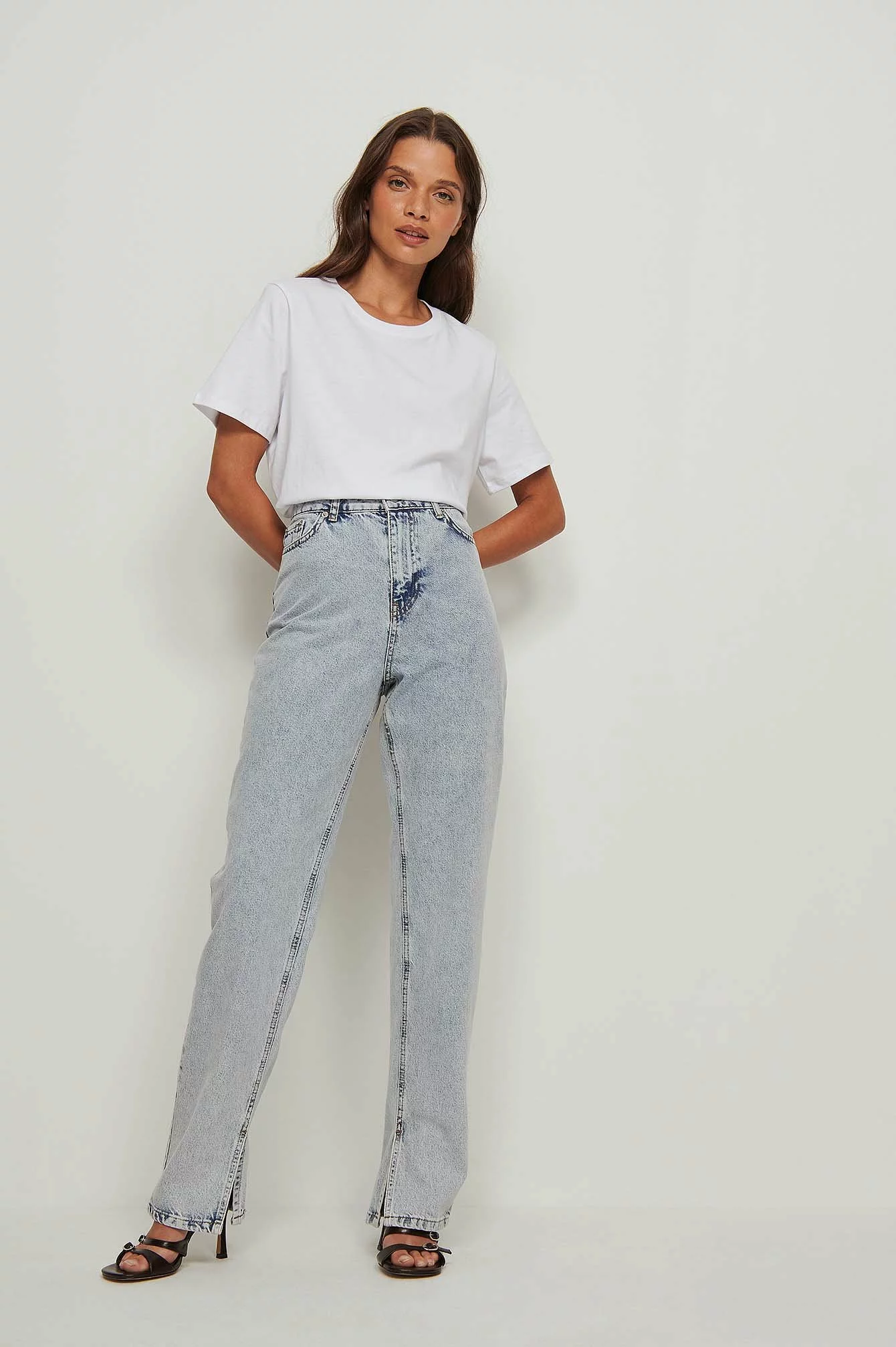 NA-KD Trend Side Slit Denim - Image 12