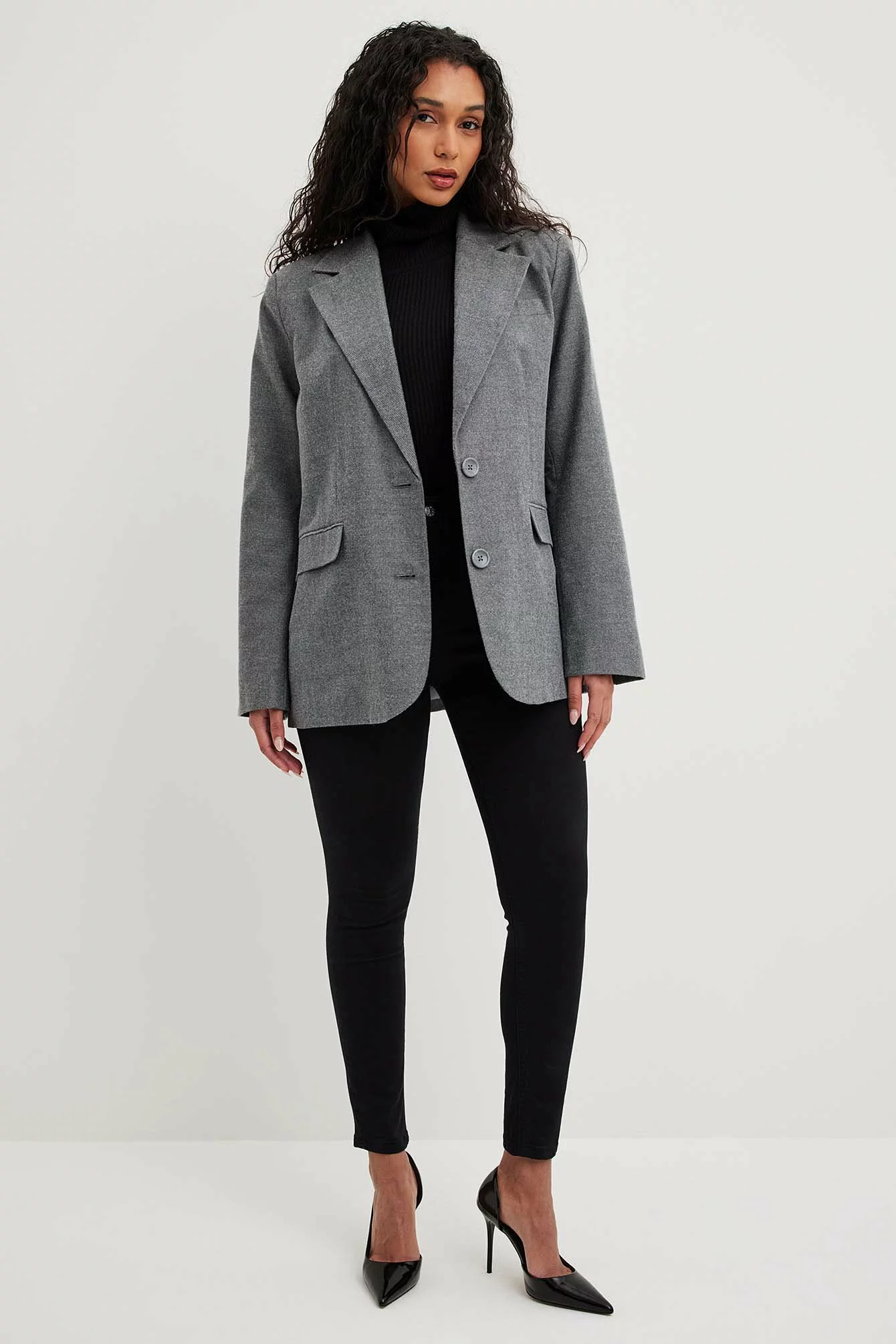 NA-KD Skinny High Waist Stretch Jeans - Image 5