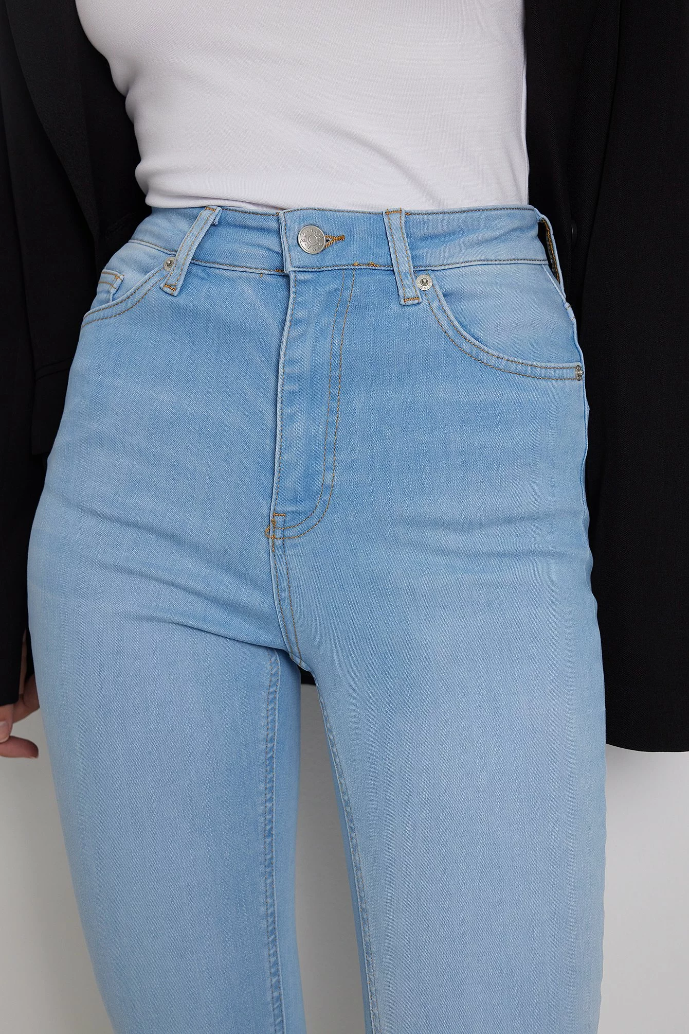 NA-KD Skinny High Waist Stretch Jeans - Image 30