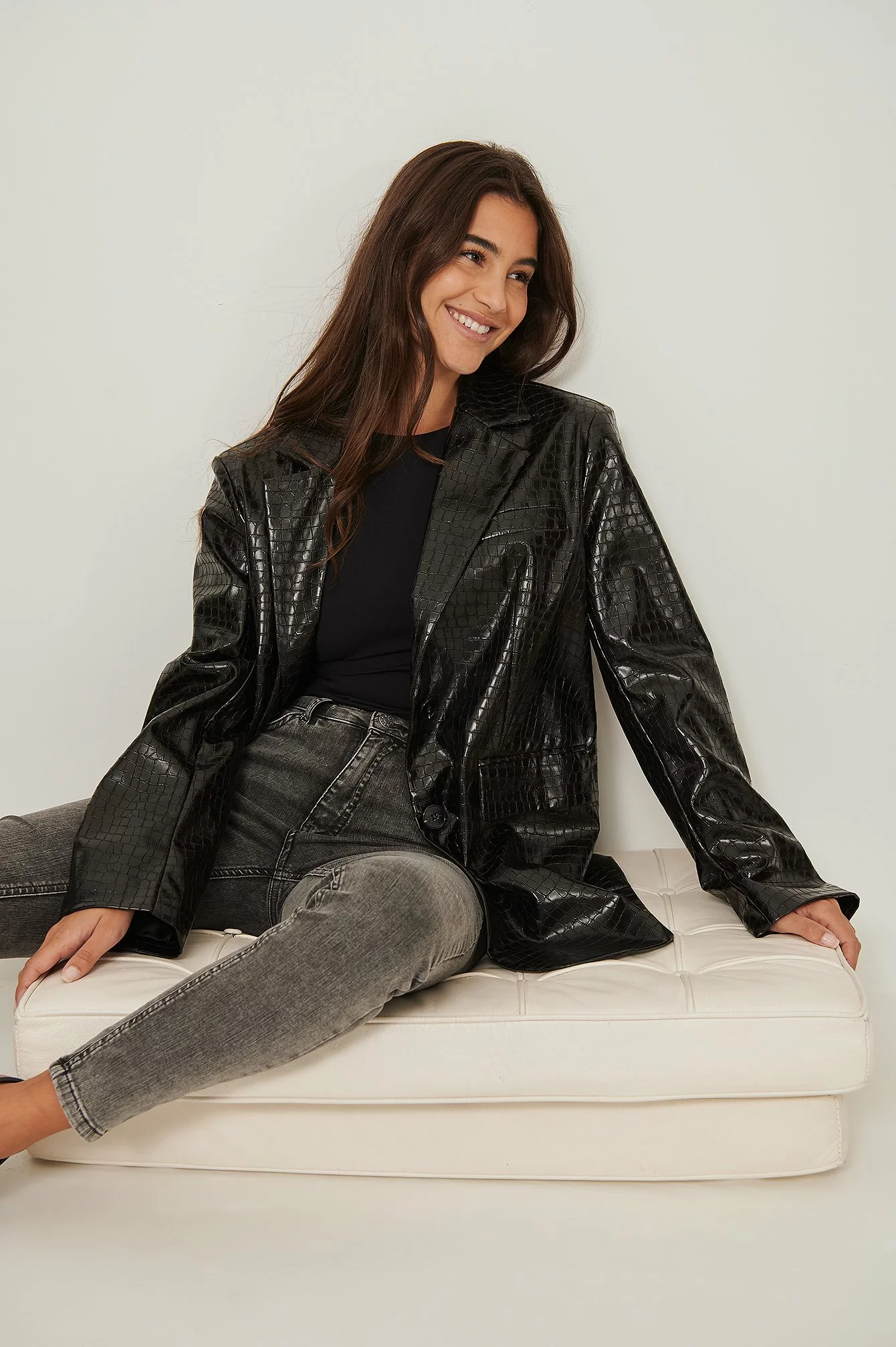 NA-KD Skinny High Waist Stretch Jeans - Image 25