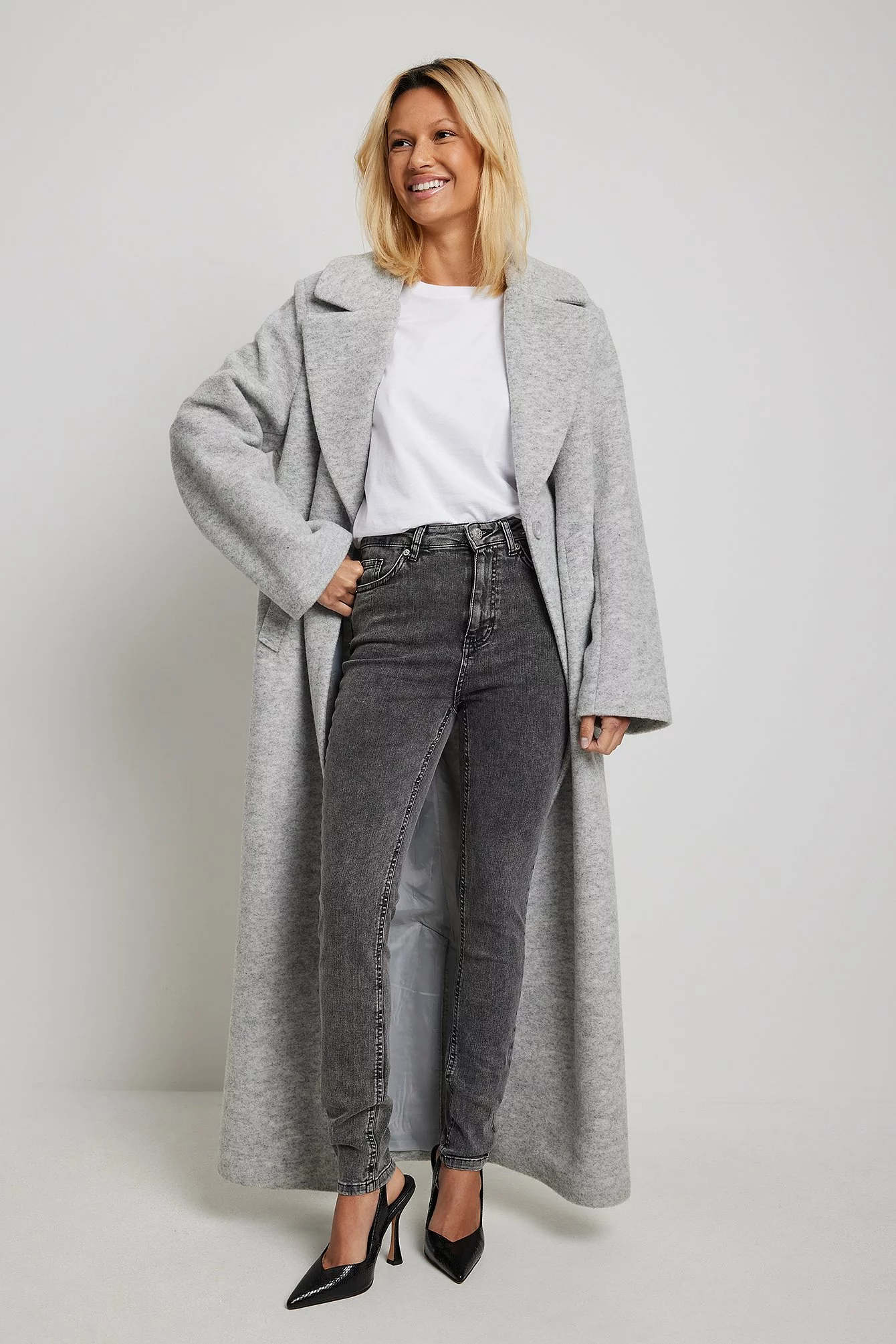 NA-KD Skinny High Waist Stretch Jeans - Image 34