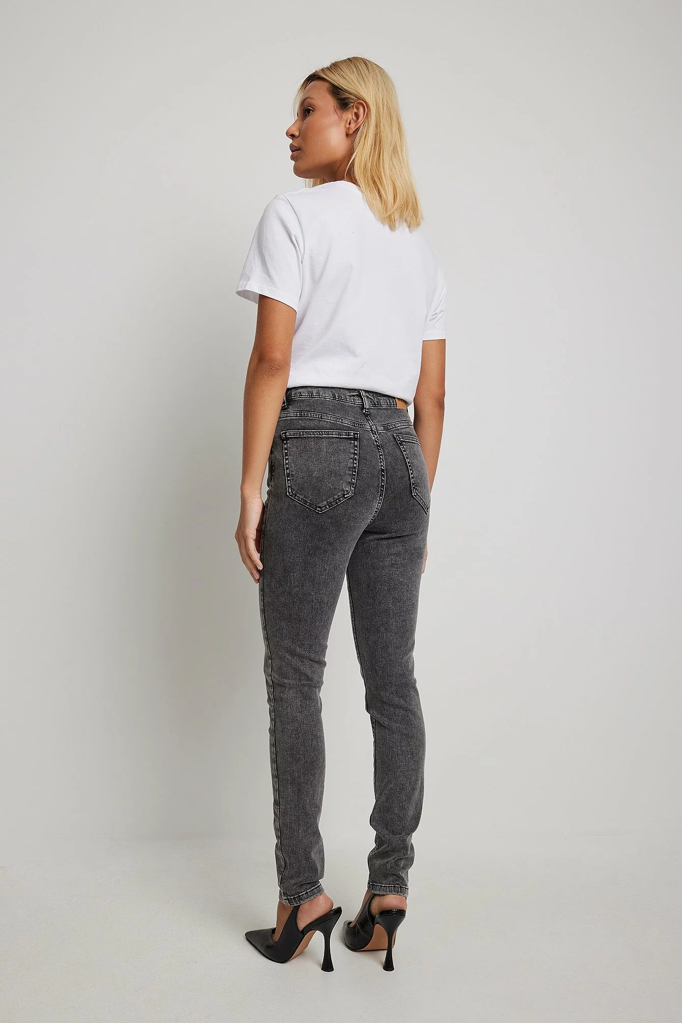 NA-KD Skinny High Waist Stretch Jeans - Image 33